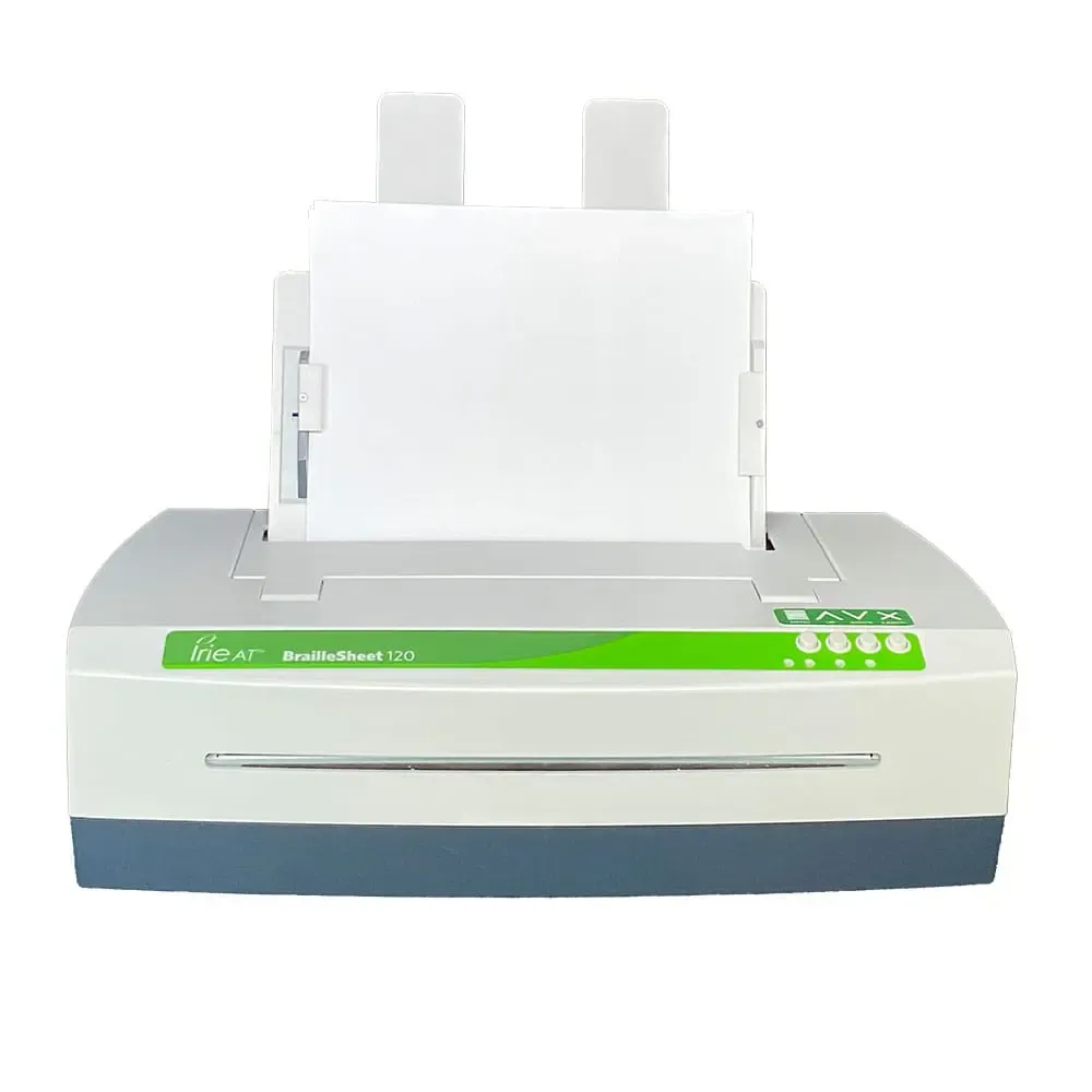 Hoja Braille IRIE 120 - La impresora líder en braille y gráficos táctiles